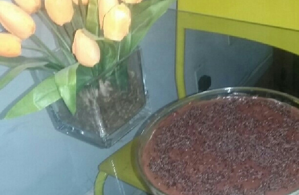 Pavê de baunilha e chocolate