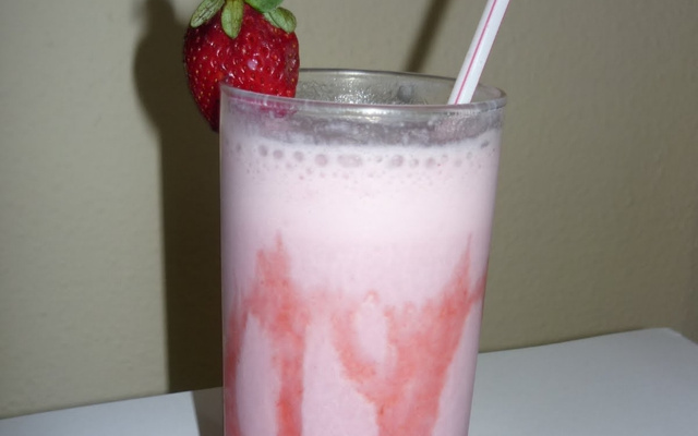 Milk Shake de Morango