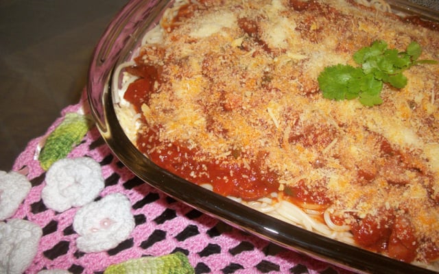 Macarronada de domingo da Lili