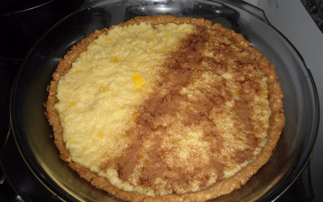 Torta de maçã com canela