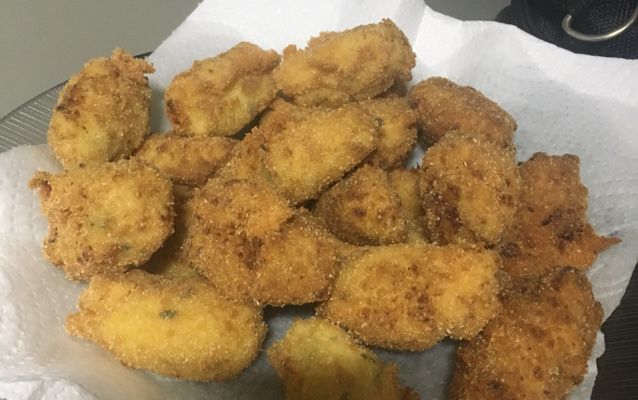Croquete de chuchu