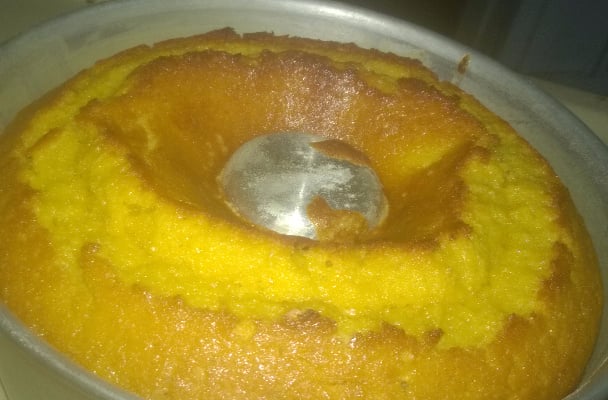 Bolo de cenoura fofinho