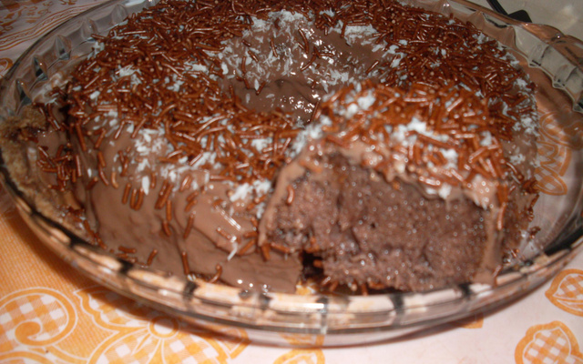 Bolo de chocolate sem farinha de trigo