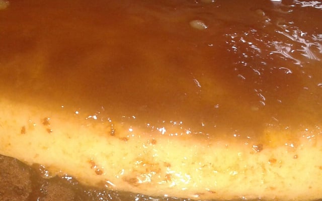 Bolo pudim de chocolate