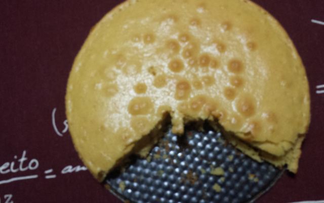 Bolo de fubá molhadinho vegano