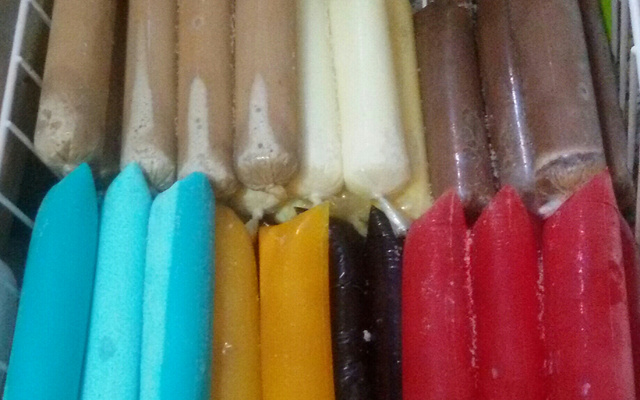 Sacolé (geladinho, chupchup, dindin) deliciosos!