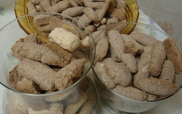 Bolachinha simples de chocolate