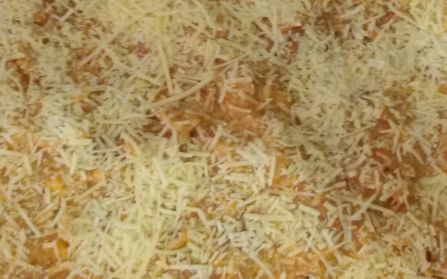 Macarrão na pressão com carne moída