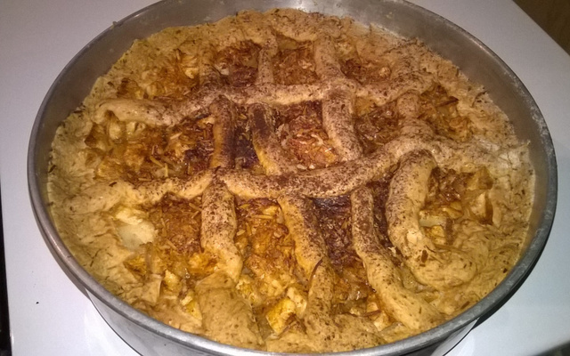 Torta de maçã americana