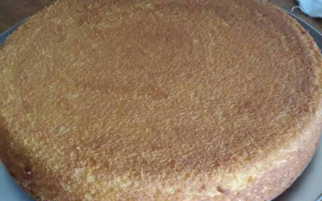 Bolo de milho verde cremoso