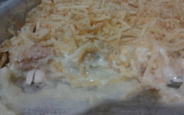 Arroz de forno com linguiça