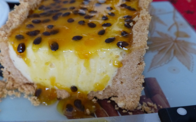 Torta de maracujá