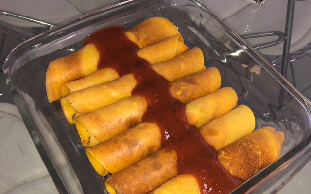 Nhoque de batata doce