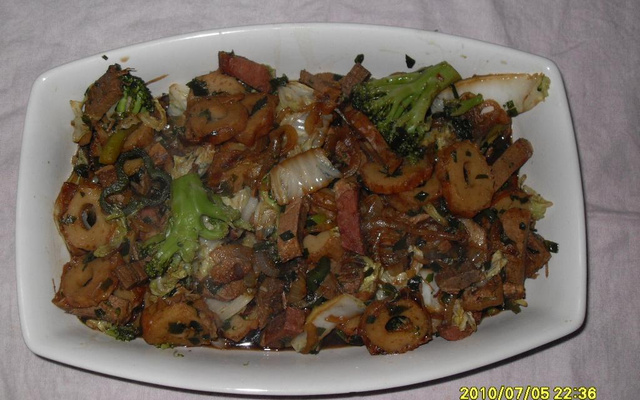 Carne com Tikuwa Kai-ho do Fredy