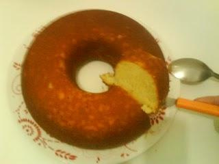 Bolo de iogurte de liquidificador