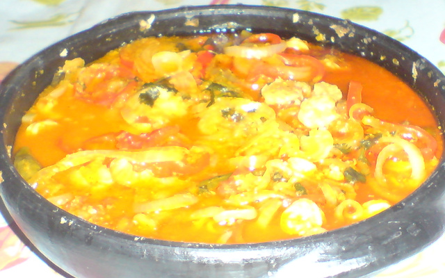 Moqueca de camarão