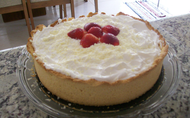 Torta de limão da Marcia