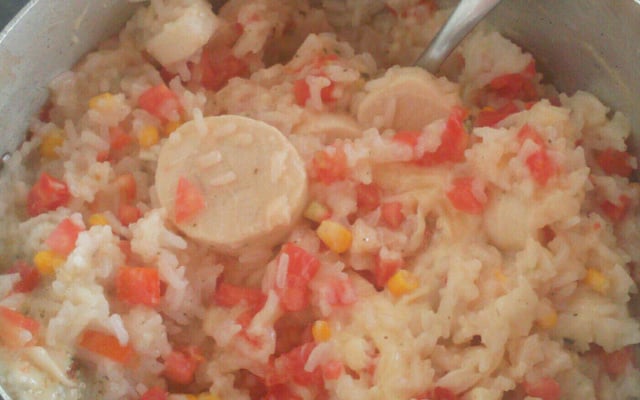 Arroz com palmito
