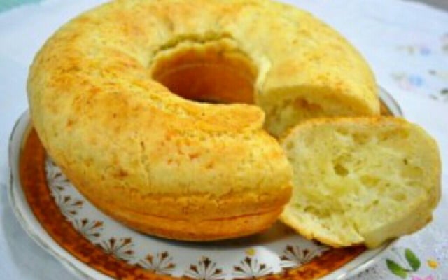 Pão de queijo com goma de tapioca