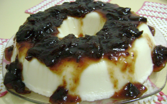 Pudim de maria-mole