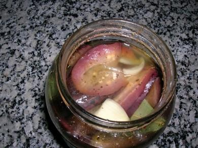 Berinjelas ao escabeche