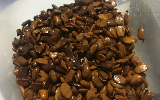 Petisco de soja torrada (falso amendoim torrado)