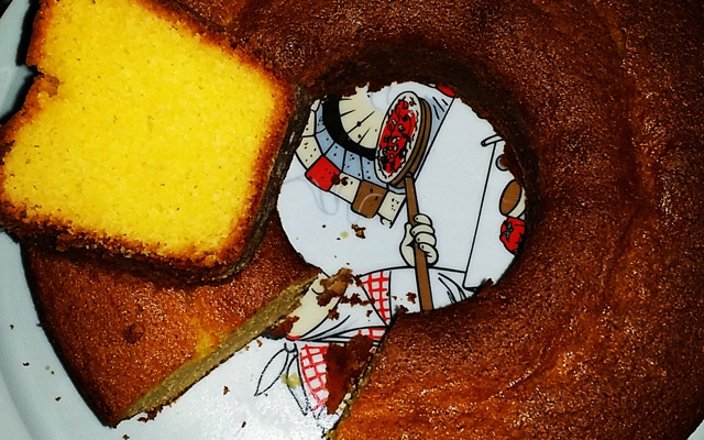 Bolo de milho Maria Luiza