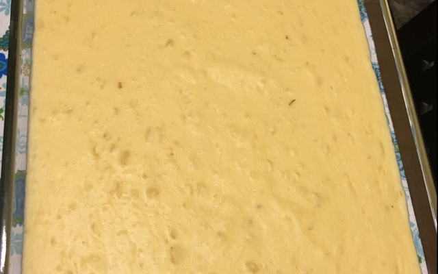 Pirão de aipim com carne de sol e salada