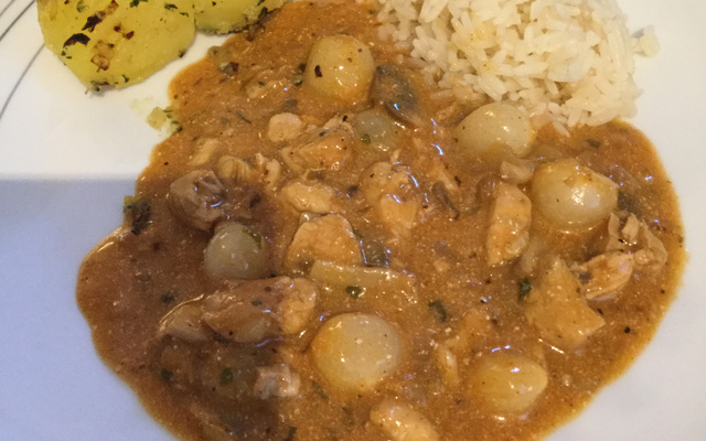 Frango à valenciana