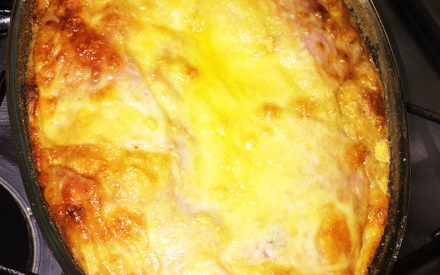 Torta de arroz velho