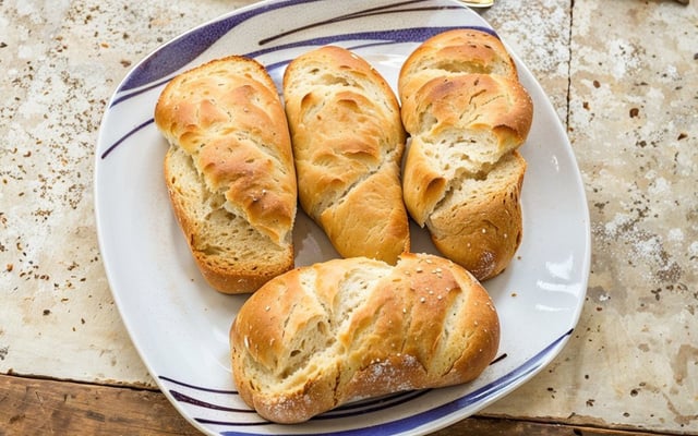 Pão caseiro fofinho