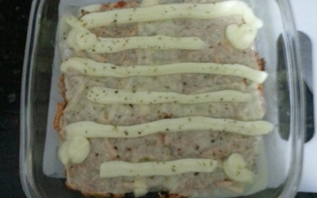 Frango com Catupiri e batata palha da tia Gracia