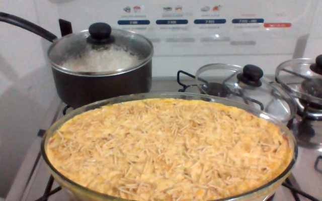 Lasanha de frango simples