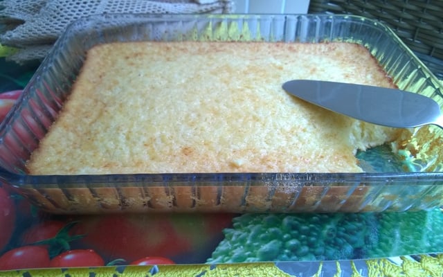 Bolo tipo queijadinha (Lúcio Cezar)