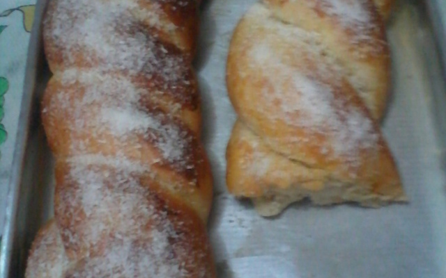 Pão caseiro simples (pão sovado)