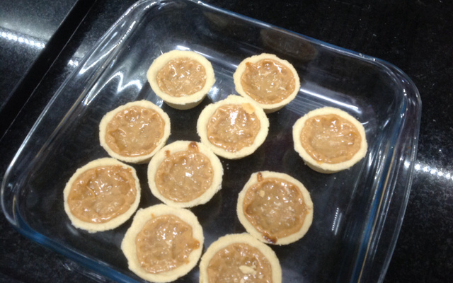 Empada de doce de leite