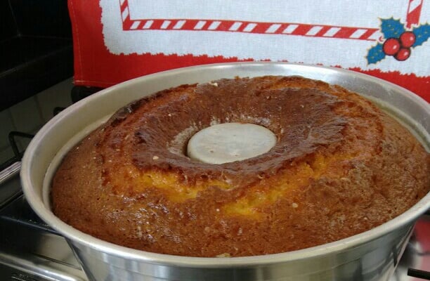 Bolo de laranja sem leite, no lugar suco de laranja