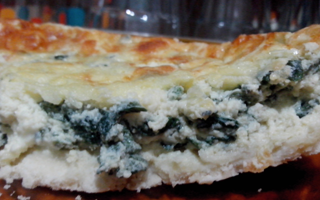 Quiche de espinafre