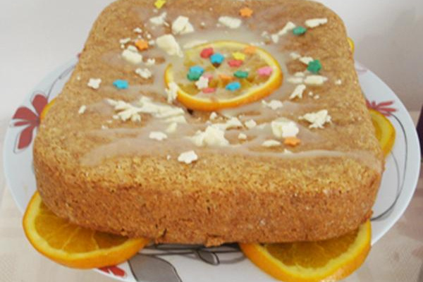 Bolo de Laranja de Liquidificador
