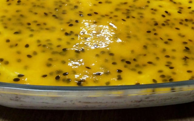 Torta mousse de maracujá