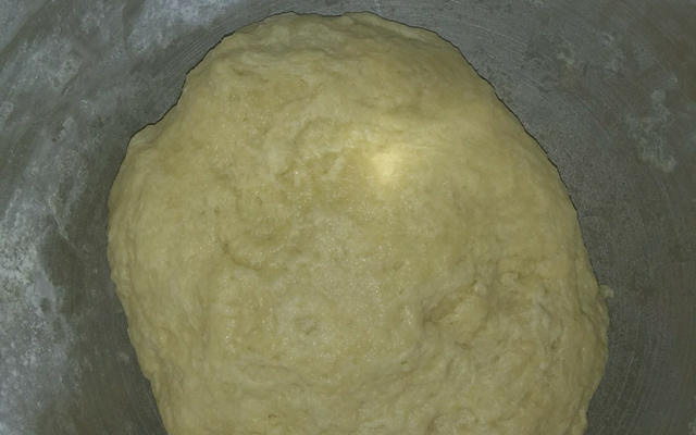 Pão com fermento de bolo
