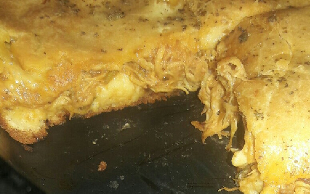 Pizza rápida de liquidificador