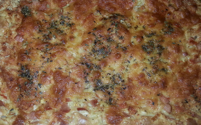 Torta hot dog de forno