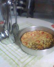 Bolo salgado de liquidificador