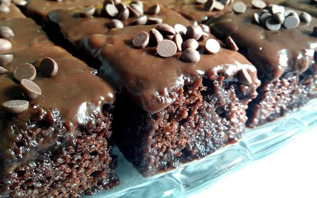 Bolo pão de mel sem ovos 