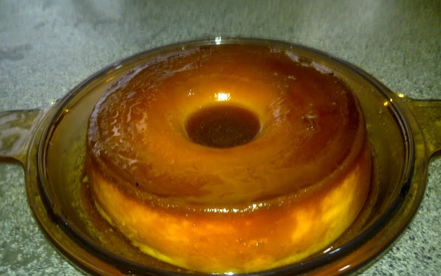 Pudim de leite Ninho