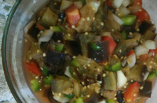 Vinagrete de berinjela