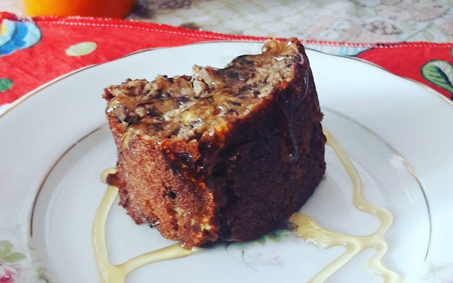 Bolo de banana formigueiro