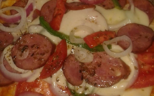Pizza  boca de fogão