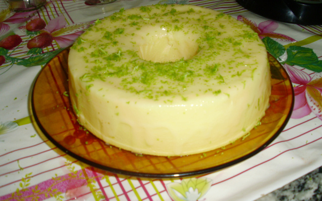Pudim de limão